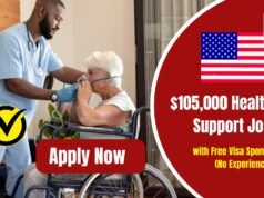 $105,000 Healthcare Support Jobs with Free Visa Sponsorship (No Experience Guide 2026) $105,000 Healthcare Support Jobs with Free Visa Sponsorship (No Experience Guide 2026)